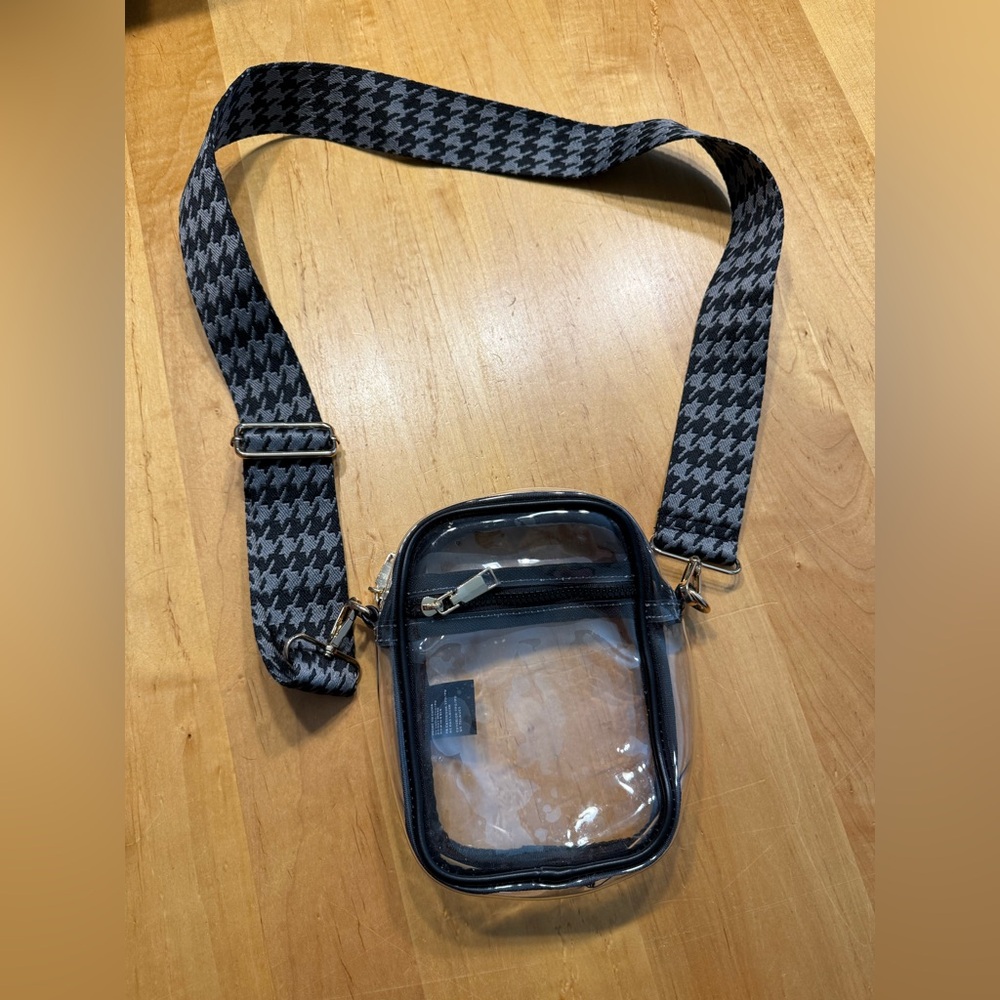 Clear stadium / concert purse